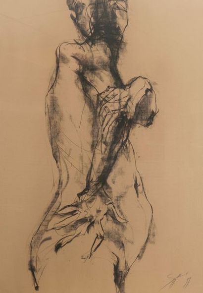 Hervé SZYDLOWSKI (XX-XXI) 


Nu, 1999. 

Fusain....