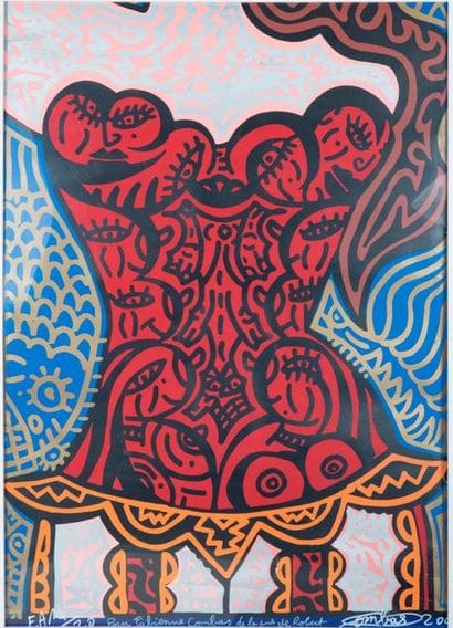 Robert COMBAS (1957)


Guêpière. 

Lithographie...