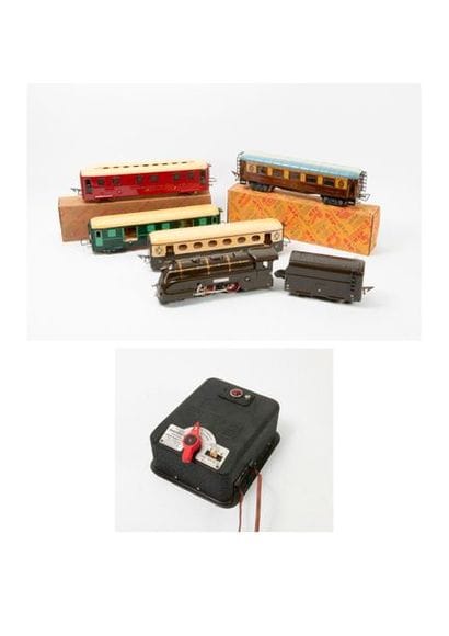 JEP
Lot comprenant:
Locomotive 222 NORD et...