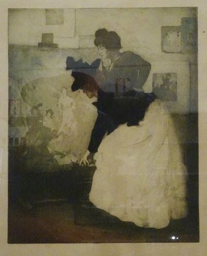 Manuel ROBBE (1872-1936)


Femmes à l'atelier.

Aquatinte...