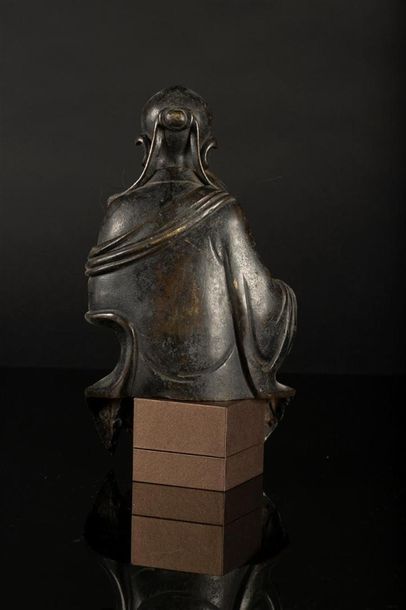 CHINE - XIXe siècle
Statuette de Shoulao...