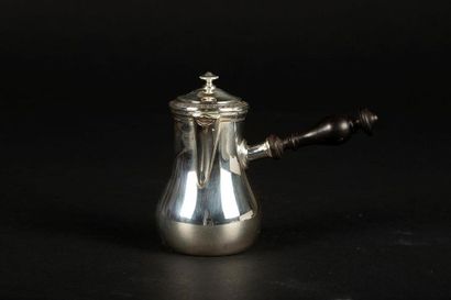 Verseuse marabout balustre miniature en argent...