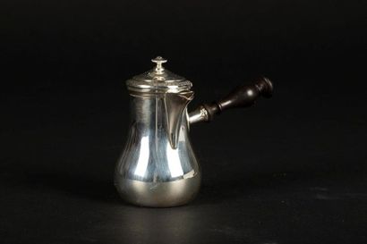Verseuse marabout balustre miniature en argent...
