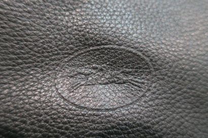 LONGCHAMP. Sac en cuir noir