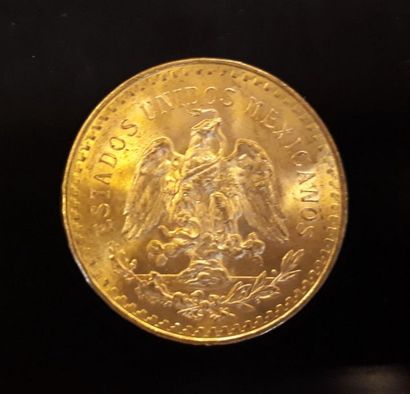 1 monnaie en or: 50 pesos Mexique 1947
