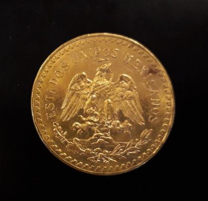 1 monnaie en or: 50 pesos Mexique 1947