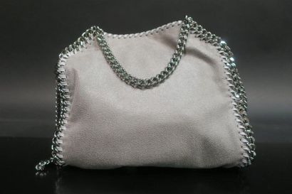 STELLA MAC CARTNEY. Sac Falabella gris avec...