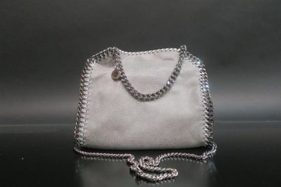STELLA MAC CARTNEY. Sac Falabella gris avec...