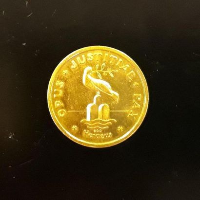 1 Médaille en or: pie XII. 7,97 g, 23 mm...