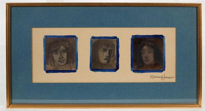 Alexis MÉRODACK-JEANEAU (1873-1919) Visages...