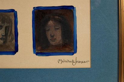 Alexis MÉRODACK-JEANEAU (1873-1919) Visages...