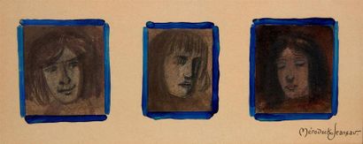 Alexis MÉRODACK-JEANEAU (1873-1919) Visages...