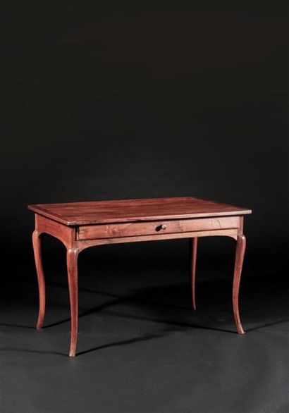 Table bureau en bois naturel ouvrant par...