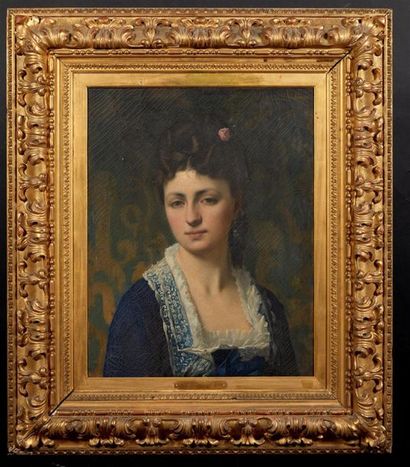 Alfred DELOBBE (1835-1915/20)
Portrait d'une...