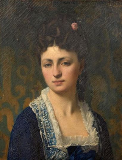 Alfred DELOBBE (1835-1915/20)
Portrait d'une...