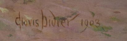 Clovis DIDIER (Neuilly sur Seine 1858-?)...