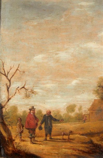 Ecole FLAMANDE vers 1700, suiveur de David...