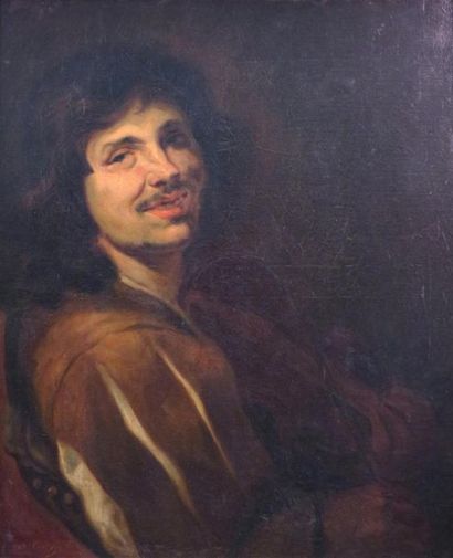 Luc ** (XIXème siècle) 
Violoniste en costume...