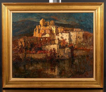 Marcel AZEMA-BILLA (1904-1999)
Soleil couchant...