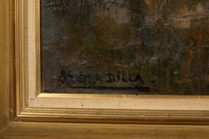 Marcel AZEMA-BILLA (1904-1999)
Soleil couchant...