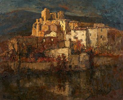Marcel AZEMA-BILLA (1904-1999)
Soleil couchant...