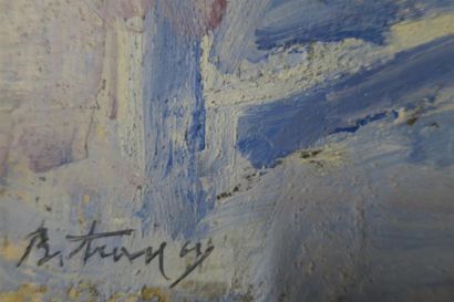 Albert BITRAN (1929)
Composition au chevalet
Huile...
