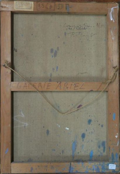 Albert BITRAN (1929)
Composition au chevalet
Huile...