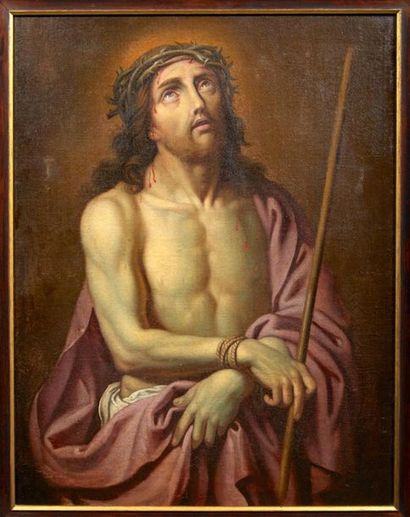 Ecole française du XVIIIème siècle
Ecce Homo
Huile...