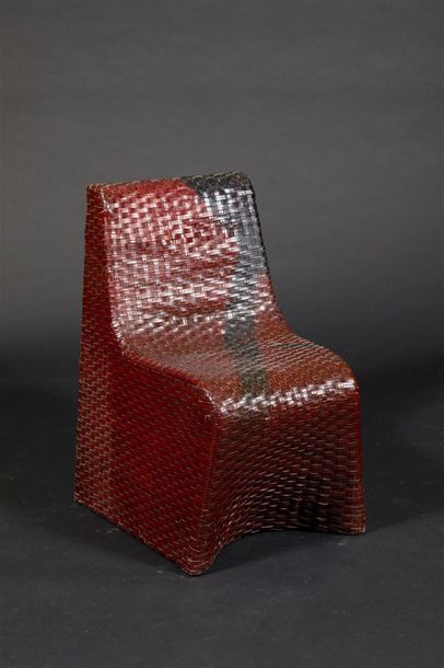 Jean NOUVEL. Deux fauteuils et six chaises...