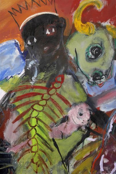 Francky CRIQUET (1968)
Personnages, animaux
Toile...