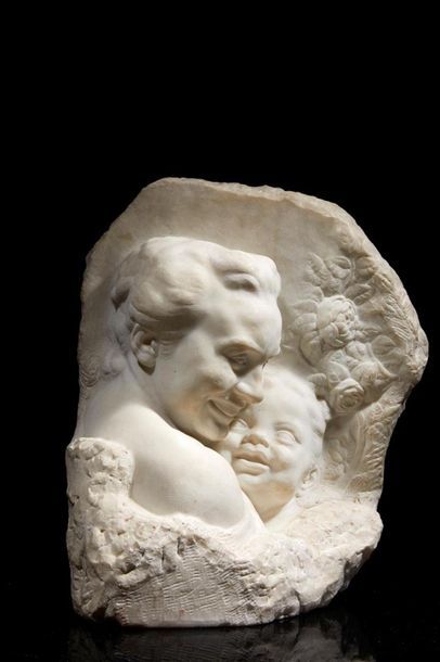 Gaston TOUSSAINT (1872-1946) 
Maternité,...
