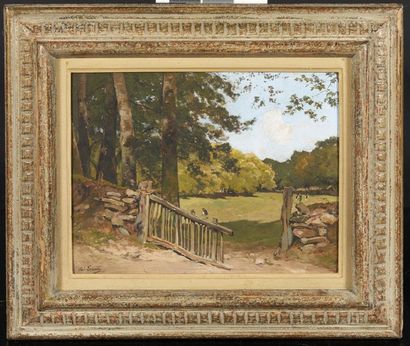 Paul LECOMTE (1842-1920)
Golfeurs
Huile sur...