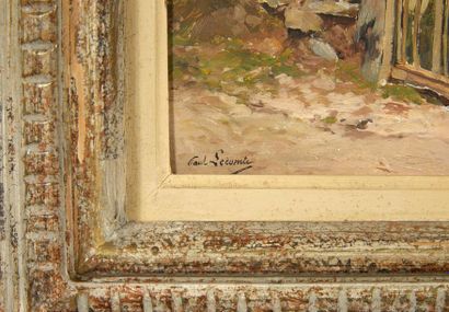 Paul LECOMTE (1842-1920)
Golfeurs
Huile sur...