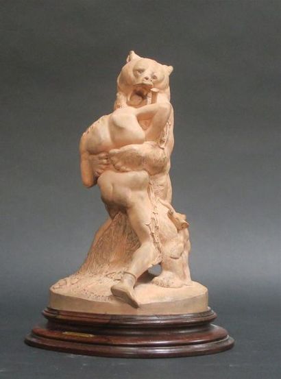 Emmanuel FRÉMIET (1824-1910)
Homme attaqué...