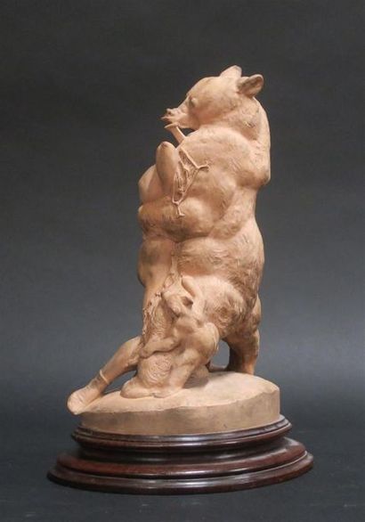 Emmanuel FRÉMIET (1824-1910)
Homme attaqué...