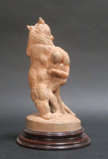 Emmanuel FRÉMIET (1824-1910)
Homme attaqué...
