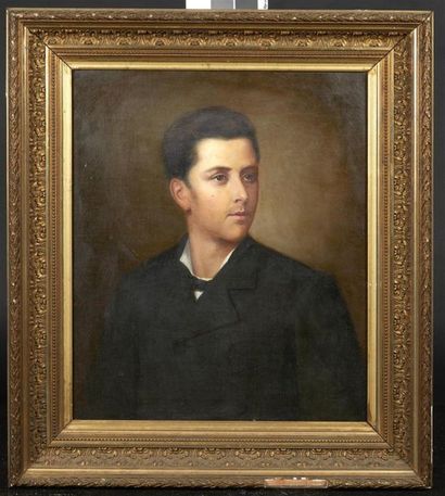 Ecole française du XIXème siècle
Portrait...
