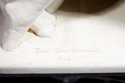 Joël BAUDOUIN (1930-2013)
Jockey
Plâtre signé...