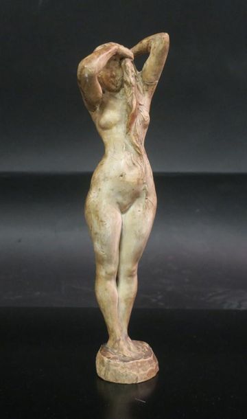 Théodore RIVIERE (1857-1912)
Nu debout
Plâtre...