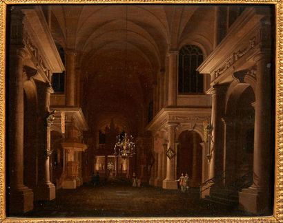 Daniel de BLIECK (Middelbourg 1610 1673)
Intérieur...