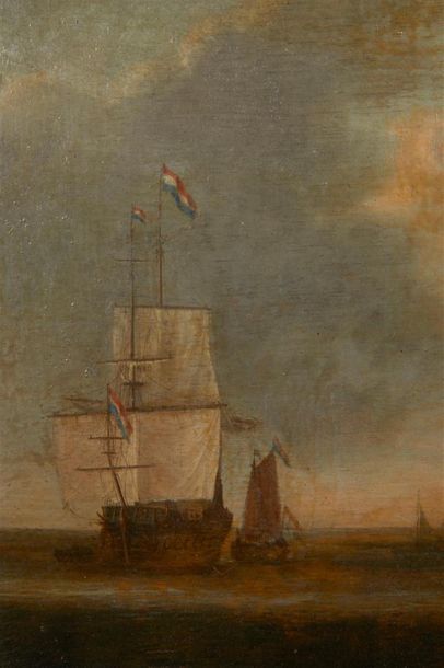 Ecole HOLLANDAISE du XVIIIe siècle, suiveur...