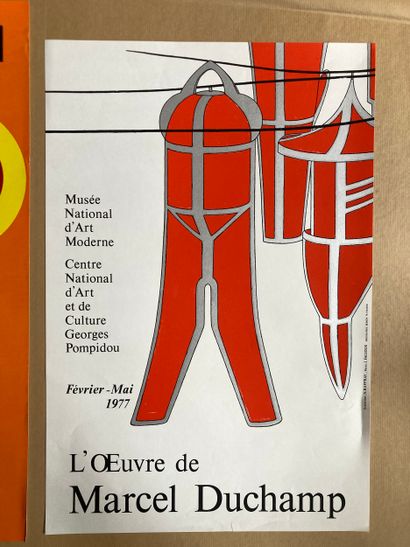 Set of 3 posters by painters:
- AMANN. Galerie...