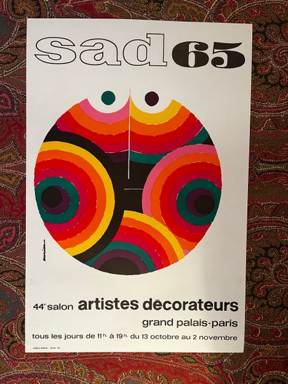 Set of 12 posters by painters:
- BEAUDIN,...