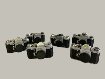 Set of six assorted EDIXA-MAT REFLEX camera...