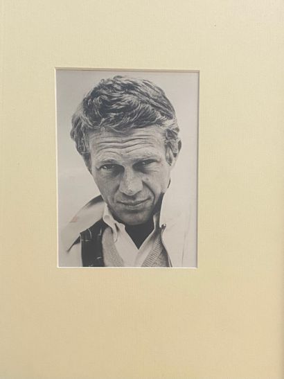 Portraits of Steve McQueen. Three contact...