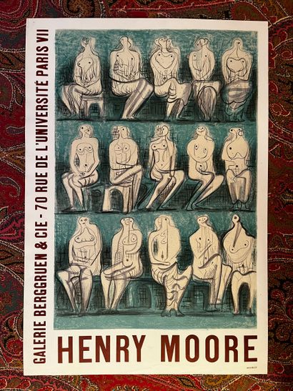 MOORE, Henry. Henry Moore. Galerie Berggruen...