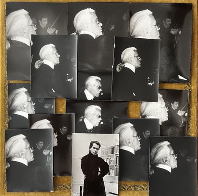 Marc WAYMEL (20th century). Karl Lagerfeld....