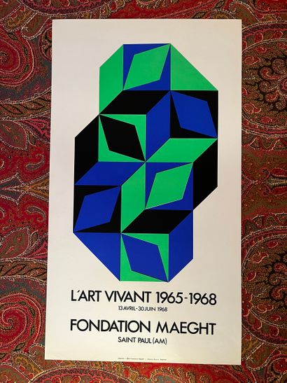VASARELY, Victor. L’Art Vivant 1965–1968....