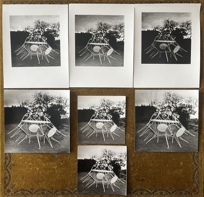 Marc WAYMEL (1949–2024). Still lifes: chairs...
