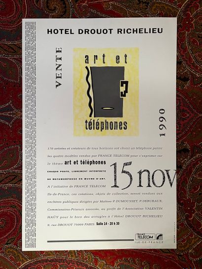 Set of 8 posters featuring painters and performances:
-...